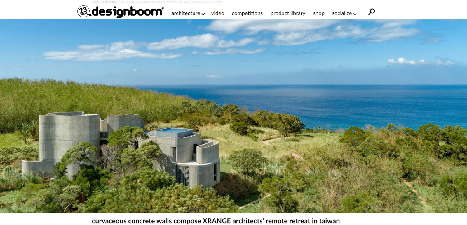 Italian website designboom reported the Wandering Walls