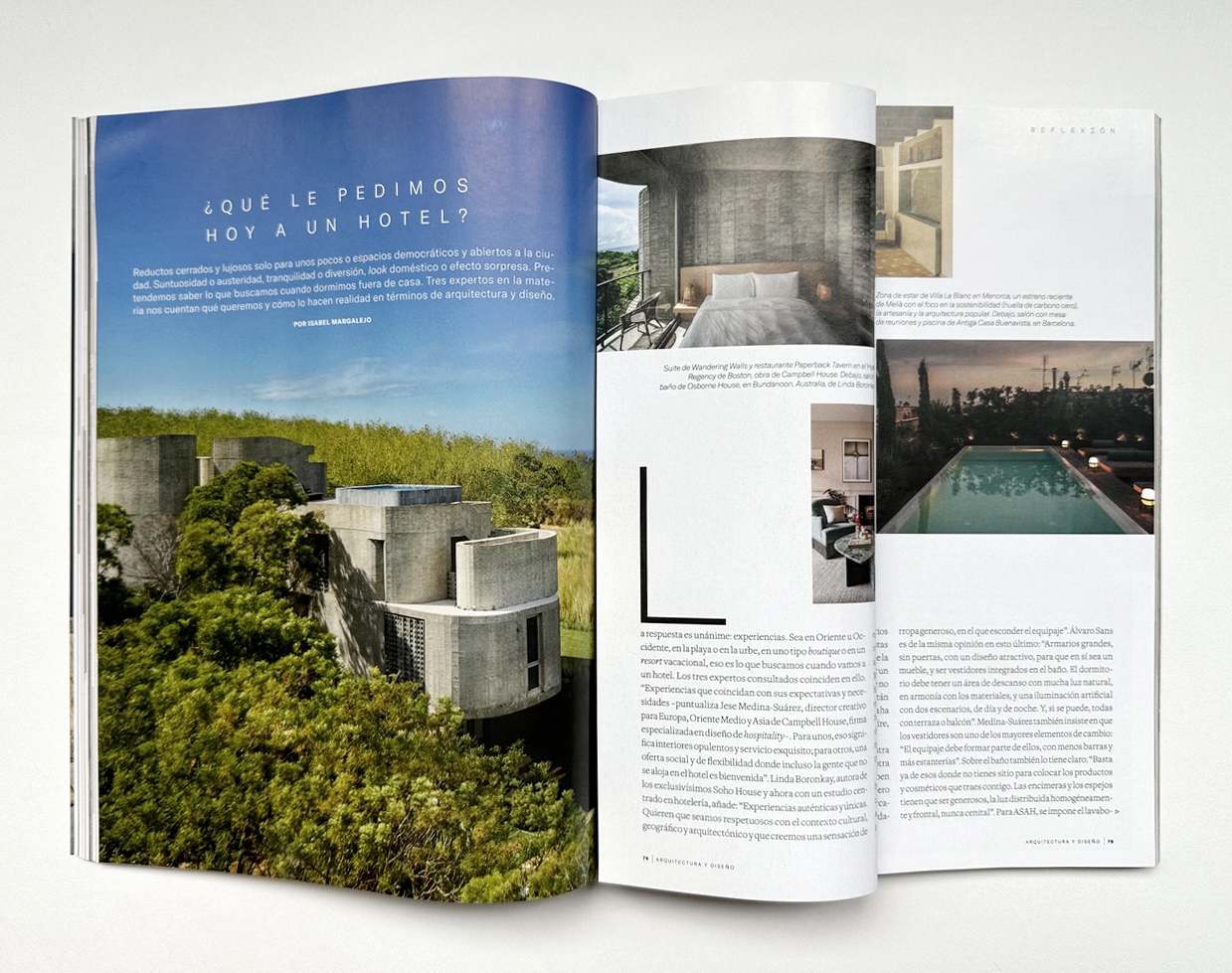 西班牙雜誌Arquitectura Diseño報導灣臥