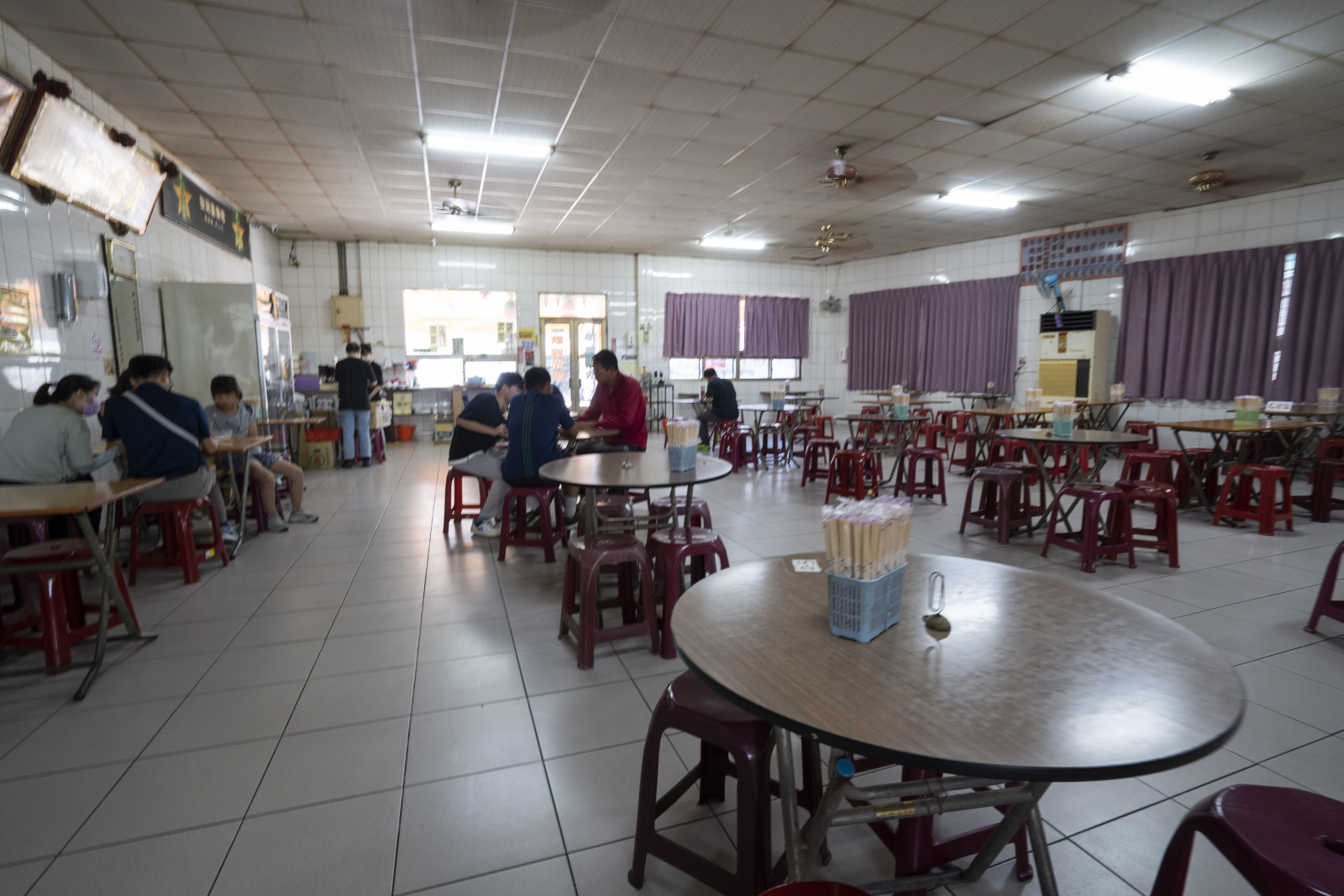 寬敞的用餐空間