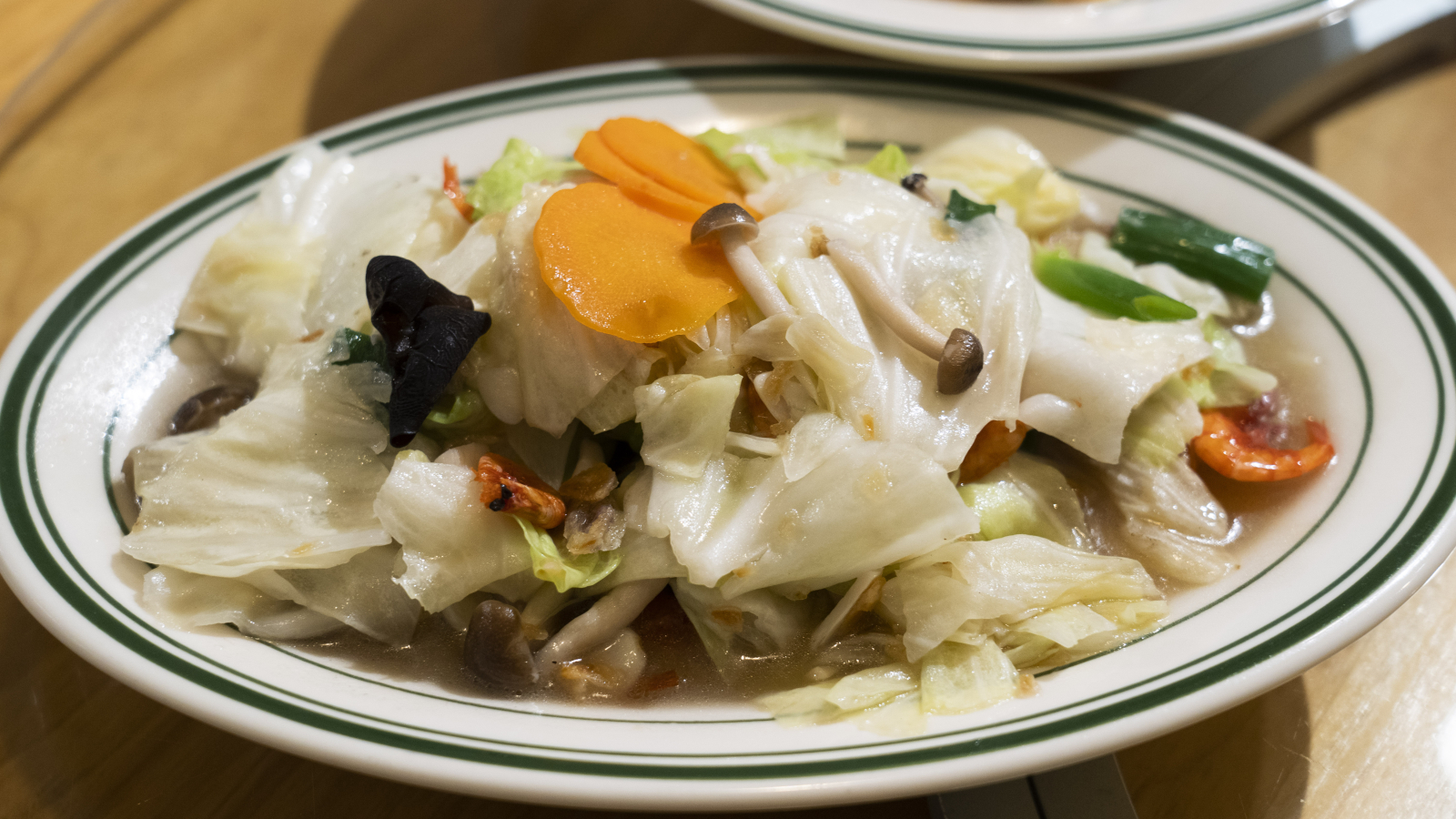 Cabbage with Sakura Shrimp