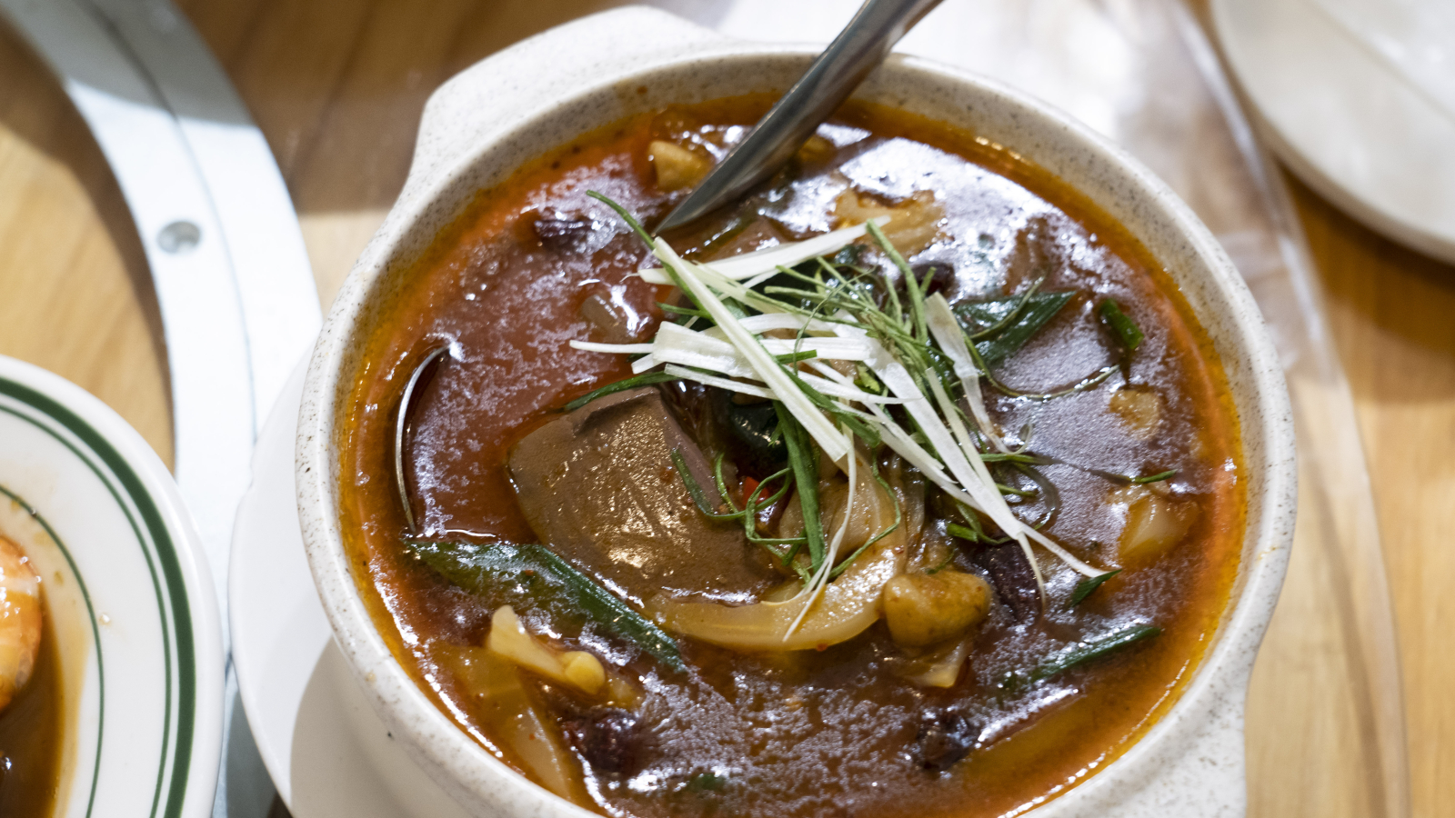 Spicy Pork Intestine and Blood Stew