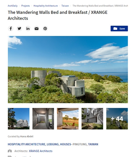 ArchDaily．刊登介紹灣臥